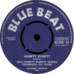Eric "Monty" Morris / Drumbago All Stars Humpty Dumpty USED VINYL 7INCH 45 RPM SINGLE