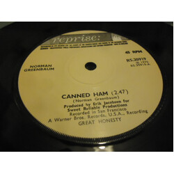 Norman Greenbaum Canned Ham USED VINYL 7INCH 45 RPM SINGLE