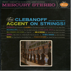 Clebanoff And His Orchestra Accent On Strings Vinyl LP USED