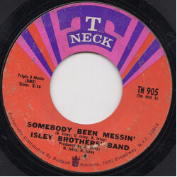 Judy White / The Isley Brothers Somebody Been Messin' USED VINYL 7INCH 45 RPM