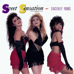 Sweet Sensation / Romeo J.D. Sincerely Yours Vinyl 7" USED