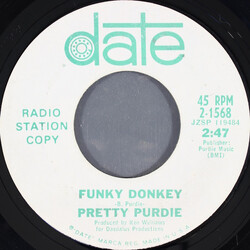 Bernard Purdie Funky Donkey / Caravan USED VINYL 7INCH 45 RPM PROMO STYRENE
