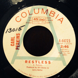 Carl Perkins Restless / 11-43 Vinyl 7" USED