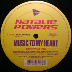 Natalie Powers Music To My Heart VINYL 12" USED