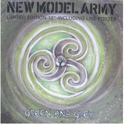 New Model Army Green And Grey VINYL 12" USED