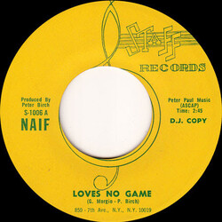 North Atlantic Invasion Force Love's No Game USED VINYL 7INCH 45 RPM SINGLE PROMO