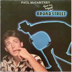 Paul McCartney Give My Regards To Broad Street Vinyl LP USED