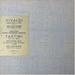 Antonio Vivaldi / Giuseppe Tartini / David Oistrach / Igor Oistrach / Leonid Kogan / Moscow Philharmonic Orchestra / Vladimir Yampolsky Concerto Gross
