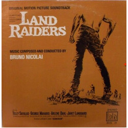 Bruno Nicolai Land Raiders (Original Motion Picture Soundtrack) Vinyl LP USED