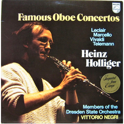 Jean-Marie Leclair / Alessandro Marcello / Antonio Vivaldi / Georg Philipp Telemann / Heinz Holliger / Staatskapelle Dresden / Vittorio Negri Famous O