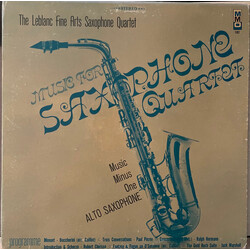 The Leblanc Fine Arts Saxophone Quartet Music For Saxophone Quartet - Music Minus One Alto Saxophone Vinyl LP USED