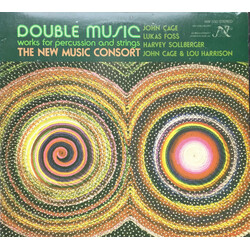 The New Music Consort / John Cage / Lukas Foss / Harvey Sollberger / Lou Harrison Double Music - Works For Percussion And Strings Vinyl LP USED