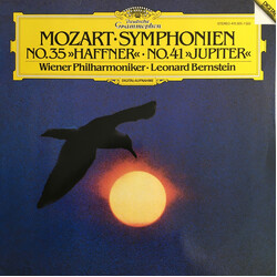 Wolfgang Amadeus Mozart / Wiener Philharmoniker / Leonard Bernstein Symphonien No.35 "Haffner" / No.41 "Jupiter" Vinyl LP USED