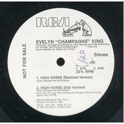 Evelyn King High Horse / Take A Chance USED VINYL 12INCH PROMO