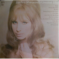 Barbra Streisand Barbra Streisand's Greatest Hits Vinyl LP USED