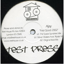 Aljay Feel Good 2002 USED VINYL 12INCH TEST PRESSING