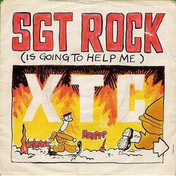 XTC Sgt. Rock (Is Going To Help Me) VINYL 7" USED