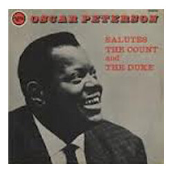 Oscar Peterson Salutes The Count And The Duke Vinyl LP USED