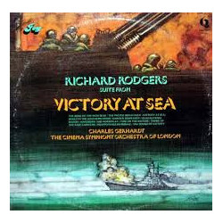 Charles Gerhardt / The London Cinema Symphony Orchestra Victory At Sea Suite Vinyl LP USED