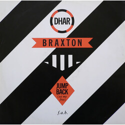 Dhar Braxton Jump Back (Set Me Free) VINYL 12" USED