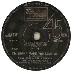 The Supremes / The Temptations I'm Gonna Make You Love Me USED VINYL 7INCH 45 RPM SINGLE