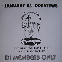 Various January 88 - Previews Vinyl LP USED