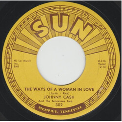 Johnny Cash & The Tennessee Two The Ways Of A Woman In Love / You're The Nearest Thing To Heaven USED VINYL 7INCH 45 RPM