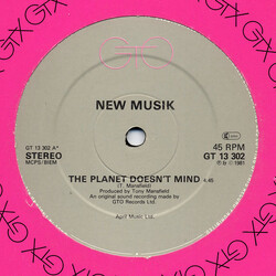 New Musik The Planet Doesn't Mind / 24 Hours From Culture - Part II USED VINYL 12INCH 45 RPM STEREO