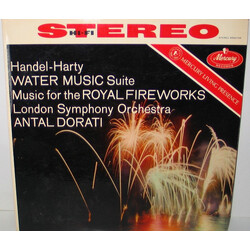 Georg Friedrich Händel / Sir Hamilton Harty / London Symphony Orchestra / Antal Dorati Water Music Suite / Music For The Royal Fireworks Vinyl LP USED