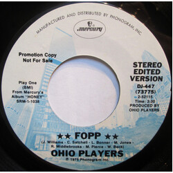 Ohio Players Fopp USED VINYL 7INCH 45 RPM PROMO