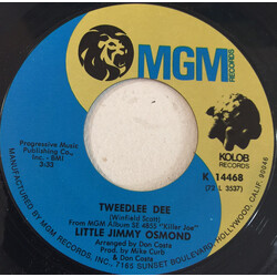 Little Jimmy Osmond Tweedle-Dee USED VINYL 7INCH SINGLE 45 RPM