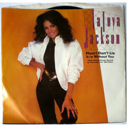 La Toya Jackson Heart Don't Lie USED VINYL 7INCH SINGLE STYRENE STEREO