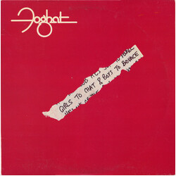 Foghat Girls To Chat & Boys To Bounce Vinyl LP USED