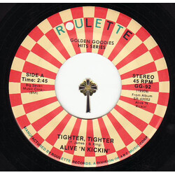 Alive 'N Kickin' / Derek Martin Tighter, Tighter / You Better Go USED VINYL 7INCH 45 RPM