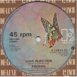 Trussel Love Injection USED VINYL 12INCH 45 RPM SINGLE
