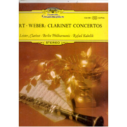 Wolfgang Amadeus Mozart / Carl Maria Von Weber / Rafael Kubelik / Karl Leister / Berliner Philharmoniker Mozart · Weber:Clarinet Concertos Vinyl LP US