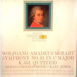 Wolfgang Amadeus Mozart / Berliner Philharmoniker / Karl Böhm / Joseph Haydn / The London Philharmonic Orchestra / Eugen Jochum Symphony Nr. 41 In C M