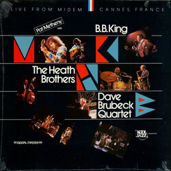 Pat Metheny / The Heath Brothers / The Dave Brubeck Quartet / B.B. King Live From Midem Vinyl LP USED