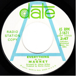 Magnet (14) Everything USED VINYL 7INCH 45 RPM PROMO MONO