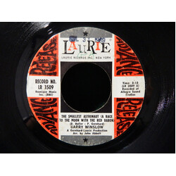 Barry Winslow The Smallest Astronaut (A Race To The Moon With The Red Baron) / Quality Woman USED VINYL 7INCH 45 RPM PROMO