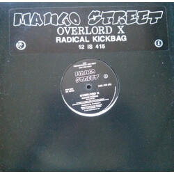 Overlord X Radical Kickbag USED VINYL 12INCH 45 RPM SINGLE PROMO