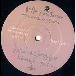 Olimax & DJ Shapps Last Night A DJ Saved My Life USED VINYL 12INCH PROMO 45 RPM