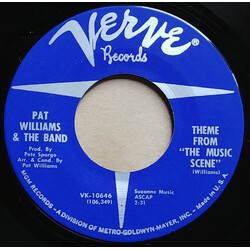 Patrick Williams & His Band Theme From "The Music Scene" USED VINYL 7INCH 45 RPM SINGLE