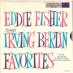 Eddie Fisher / Hugo Winterhalter Orchestra Sings Irving Berlin Favorites USED VINYL 7INCH 45 RPM EP