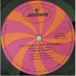 Faron Young It's Four In The Morning USED VINYL 7INCH 45 RPM SINGLE