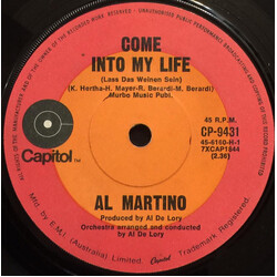 Al Martino Come Into My Life (Lass Das Weinen Sein) USED VINYL 7INCH SINGLE 45 RPM