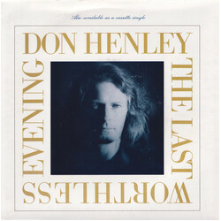 Don Henley The Last Worthless Evening USED VINYL 7INCH 45 RPM SINGLE