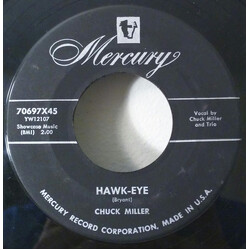 Chuck Miller (7) Hawk-Eye / Something To Live For Vinyl 7" USED