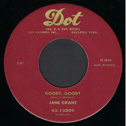 Jane Grant Goody, Goody / Just Believe In Me USED VINYL 7INCH 45 RPM SINGLE