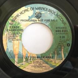 Randy Crawford I Let You Walk Away USED VINYL 7INCH 45 RPM SINGLE PROMO